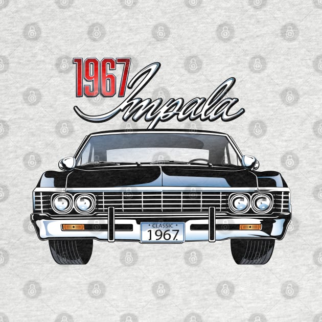 1967 Impala Classic Car by Mandra